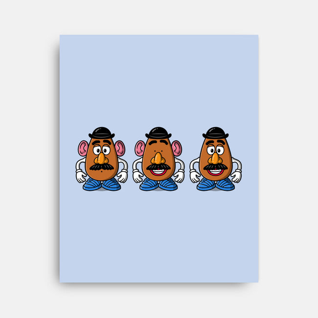 Three Wise Toys-None-Stretched-Canvas-Barbadifuoco