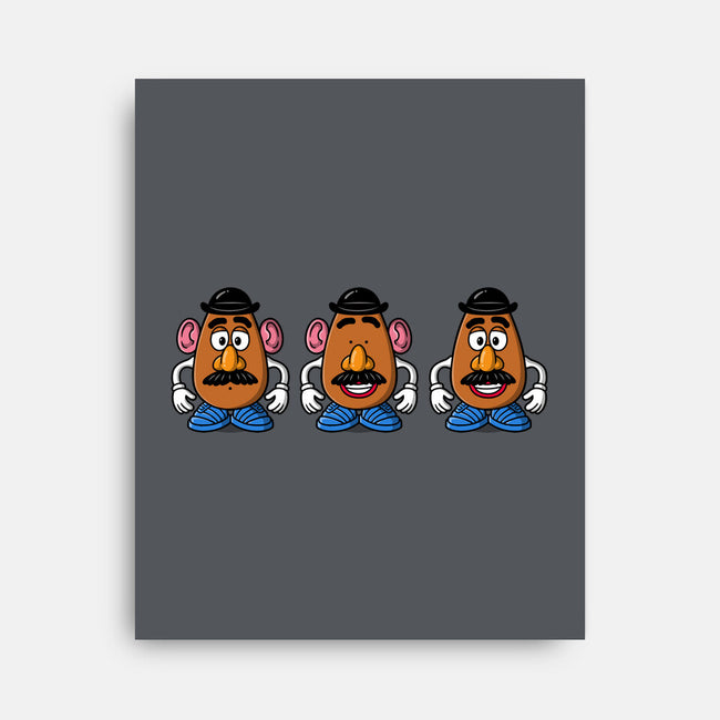 Three Wise Toys-None-Stretched-Canvas-Barbadifuoco