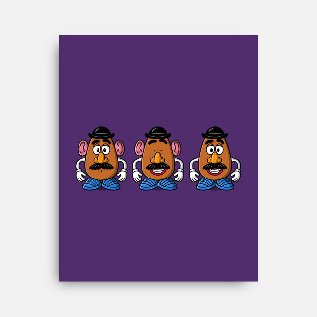 Three Wise Toys-None-Stretched-Canvas-Barbadifuoco