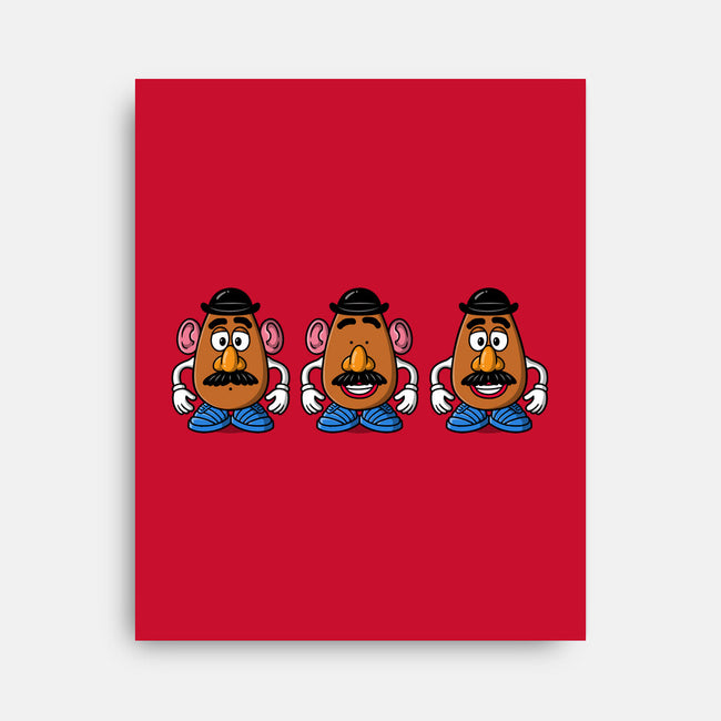 Three Wise Toys-None-Stretched-Canvas-Barbadifuoco