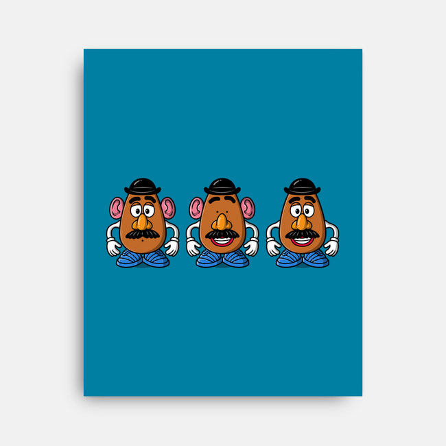 Three Wise Toys-None-Stretched-Canvas-Barbadifuoco