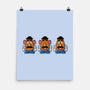 Three Wise Toys-None-Matte-Poster-Barbadifuoco