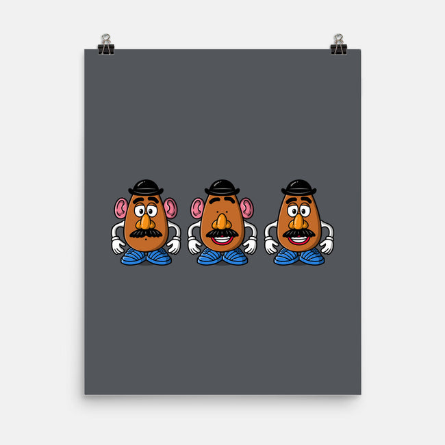 Three Wise Toys-None-Matte-Poster-Barbadifuoco