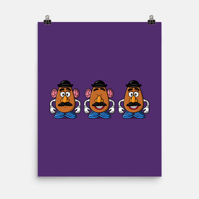 Three Wise Toys-None-Matte-Poster-Barbadifuoco