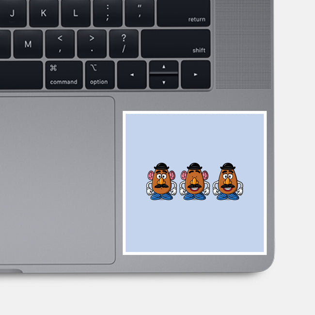 Three Wise Toys-None-Glossy-Sticker-Barbadifuoco