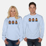 Three Wise Toys-Unisex-Crew Neck-Sweatshirt-Barbadifuoco