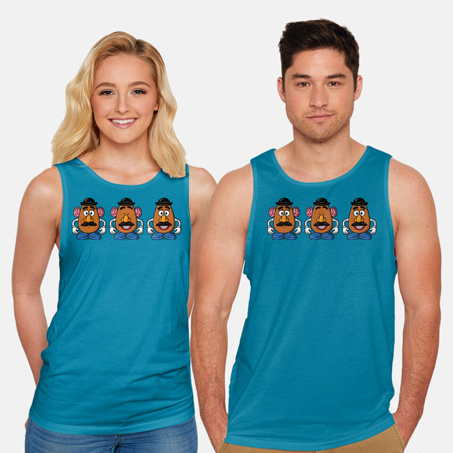 Three Wise Toys-Unisex-Basic-Tank-Barbadifuoco