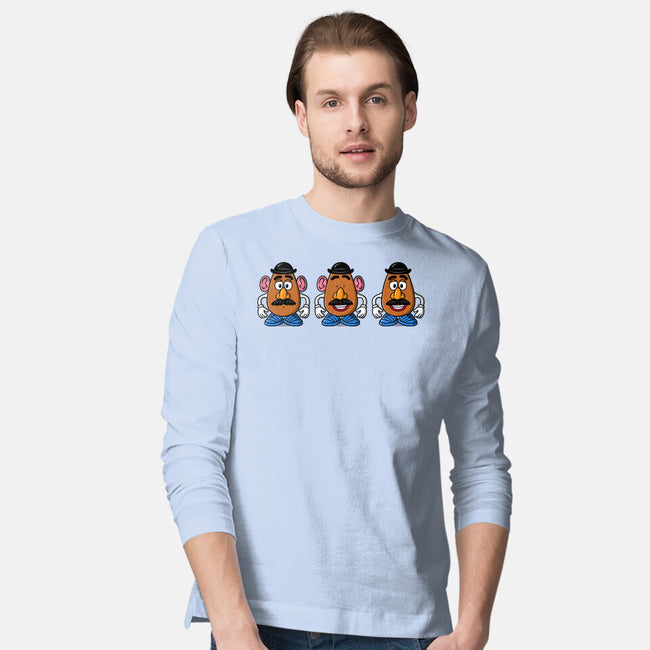 Three Wise Toys-Mens-Long Sleeved-Tee-Barbadifuoco