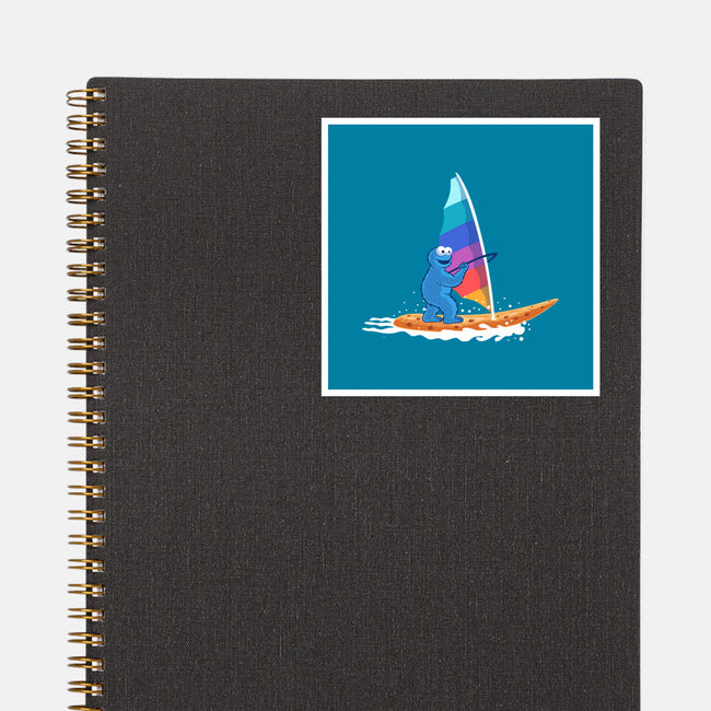 Cookie Windsurfing-None-Glossy-Sticker-erion_designs