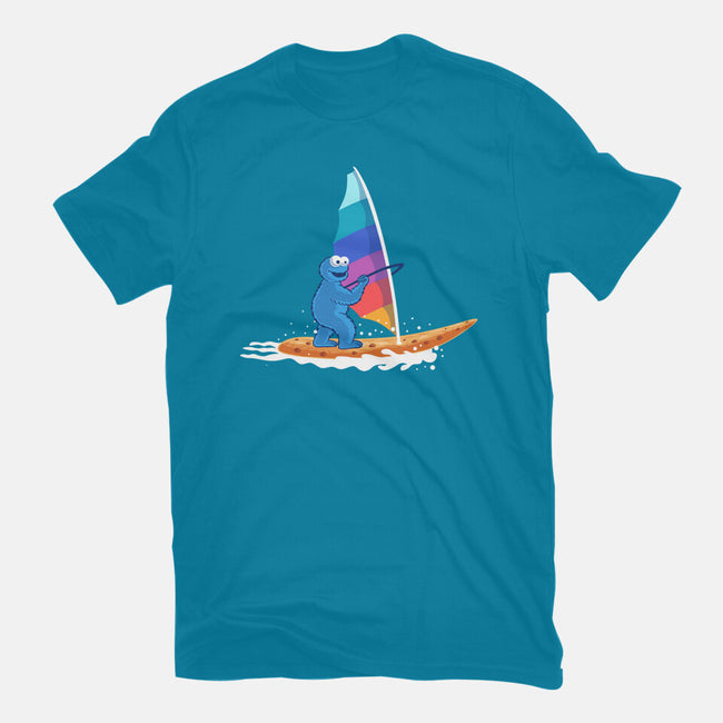 Cookie Windsurfing-Mens-Basic-Tee-erion_designs