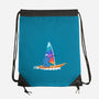 Cookie Windsurfing-None-Drawstring-Bag-erion_designs