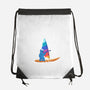 Cookie Windsurfing-None-Drawstring-Bag-erion_designs