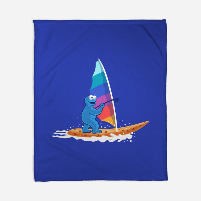 Cookie Windsurfing-None-Fleece-Blanket-erion_designs