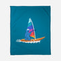 Cookie Windsurfing-None-Fleece-Blanket-erion_designs