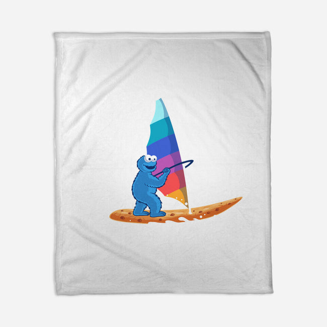 Cookie Windsurfing-None-Fleece-Blanket-erion_designs