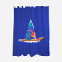 Cookie Windsurfing-None-Polyester-Shower Curtain-erion_designs