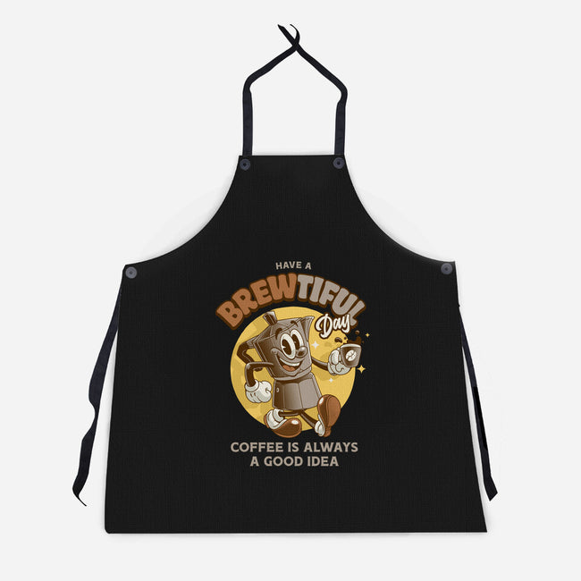 Have A Brewtiful Day-Unisex-Kitchen-Apron-Angoes25