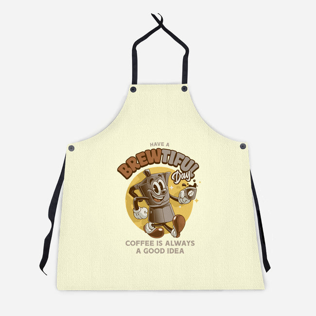Have A Brewtiful Day-Unisex-Kitchen-Apron-Angoes25