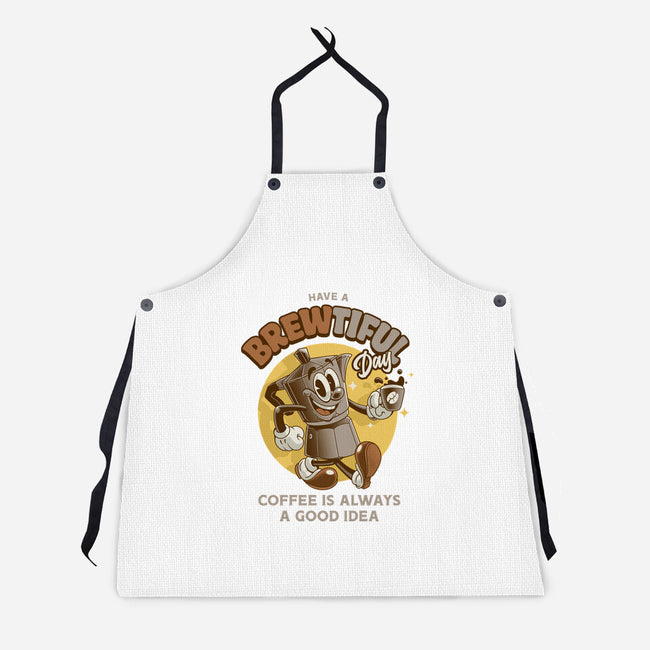 Have A Brewtiful Day-Unisex-Kitchen-Apron-Angoes25