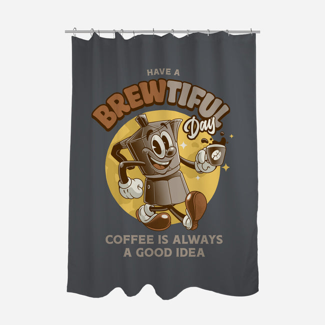 Have A Brewtiful Day-None-Polyester-Shower Curtain-Angoes25