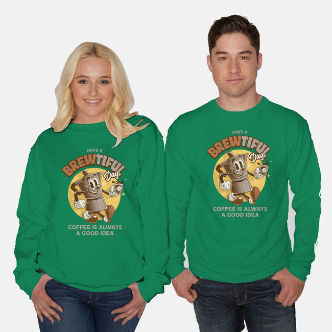 Have A Brewtiful Day-Unisex-Crew Neck-Sweatshirt-Angoes25