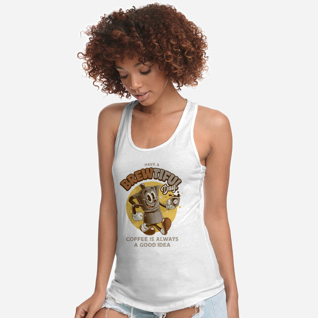 Have A Brewtiful Day-Womens-Racerback-Tank-Angoes25