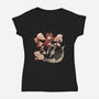 The Vanguard-Womens-V-Neck-Tee-grevalra