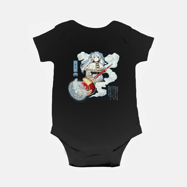 The Eleven Mage-Baby-Basic-Onesie-grevalra