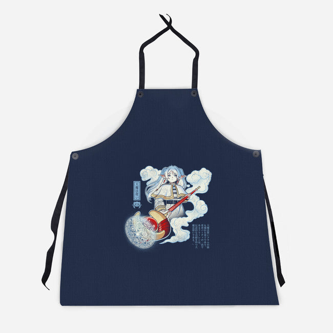 The Eleven Mage-Unisex-Kitchen-Apron-grevalra