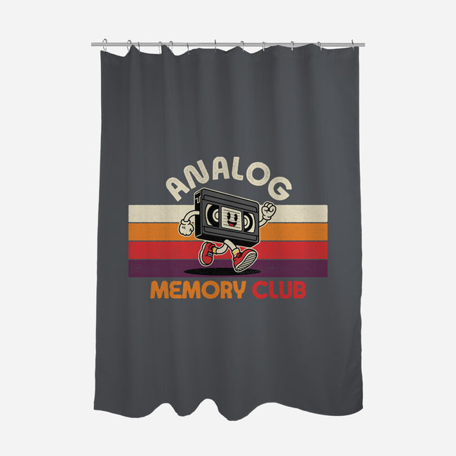 Analog Memory Club-None-Polyester-Shower Curtain-OPIPPI
