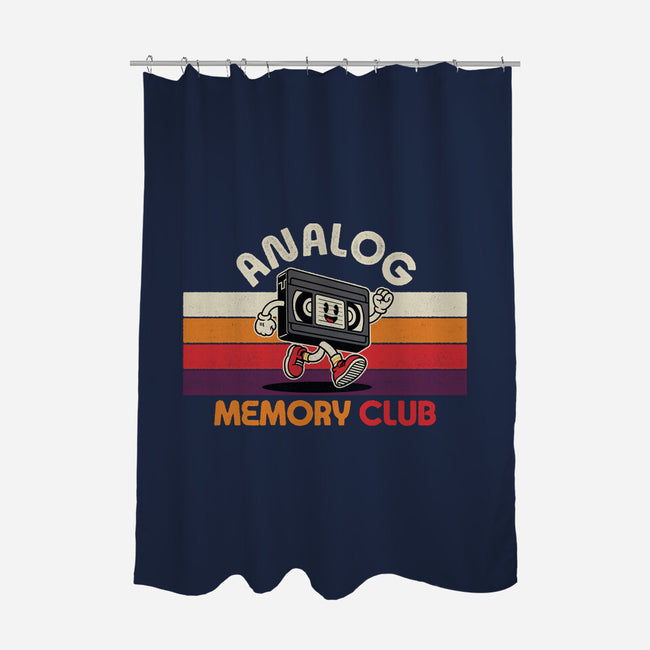 Analog Memory Club-None-Polyester-Shower Curtain-OPIPPI