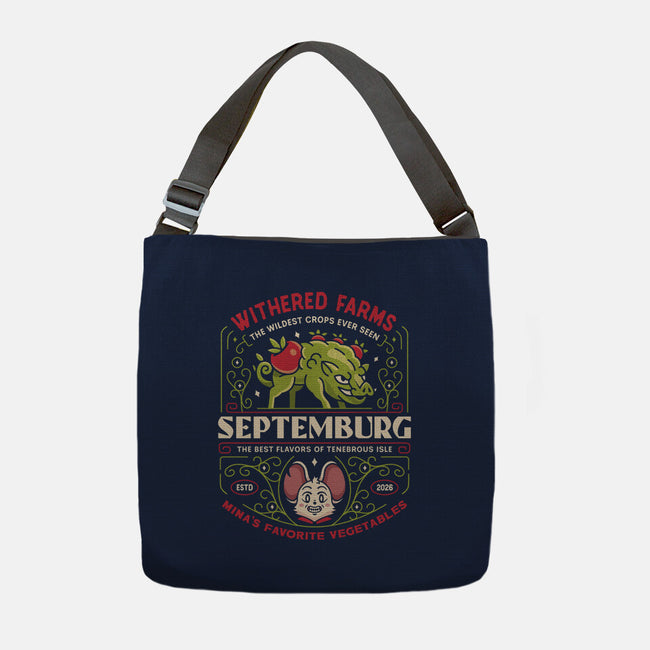 Septemburg Withered Farms Crest-None-Adjustable Tote-Bag-LAGELANTEE