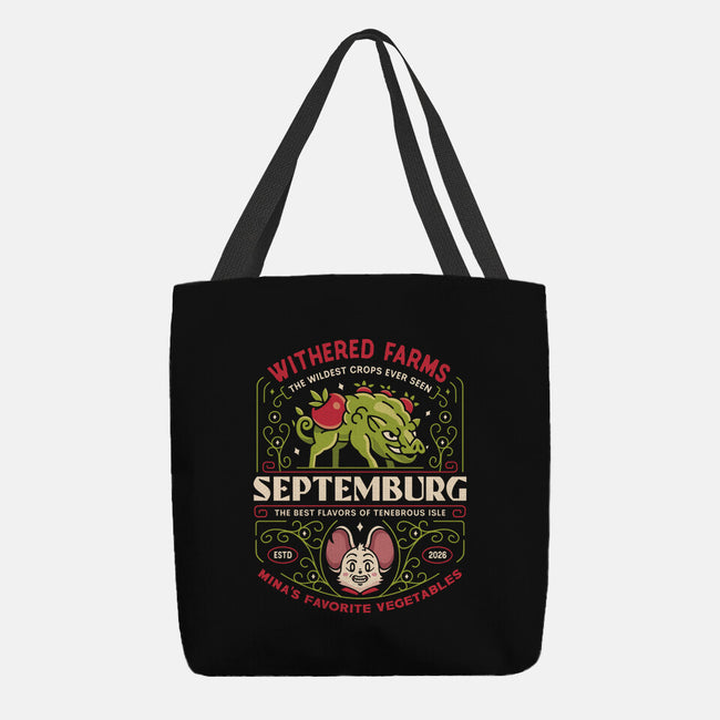 Septemburg Withered Farms Crest-None-Basic Tote-Bag-LAGELANTEE