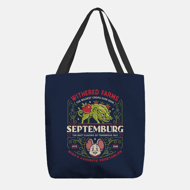 Septemburg Withered Farms Crest-None-Basic Tote-Bag-LAGELANTEE