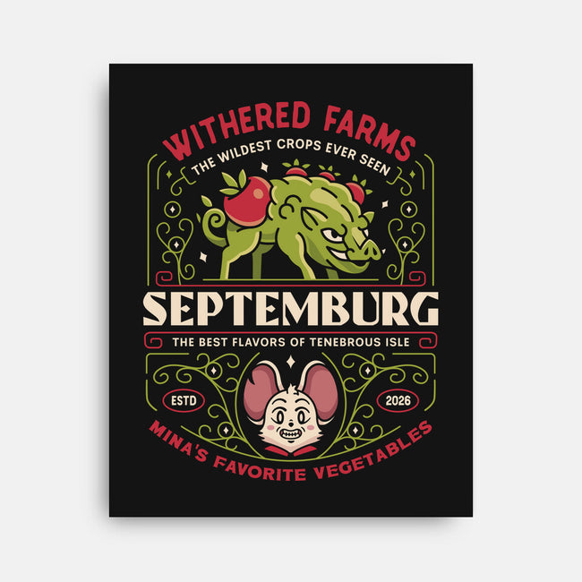 Septemburg Withered Farms Crest-None-Stretched-Canvas-LAGELANTEE
