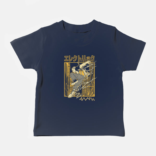 Electric Parkour-Baby-Basic-Tee-Henrique Torres