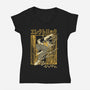 Electric Parkour-Womens-V-Neck-Tee-Henrique Torres