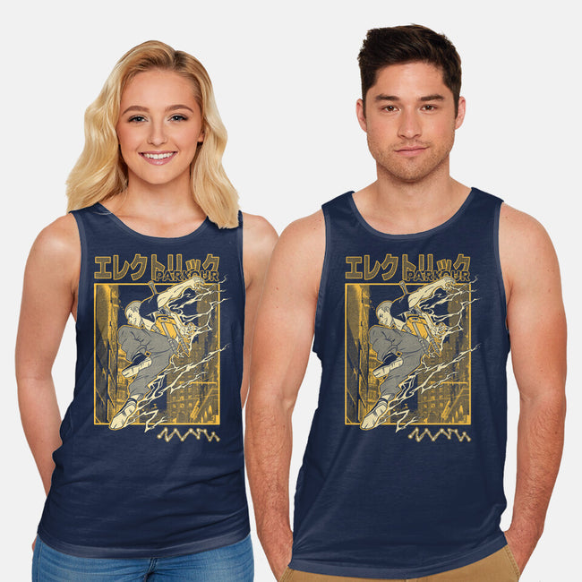 Electric Parkour-Unisex-Basic-Tank-Henrique Torres