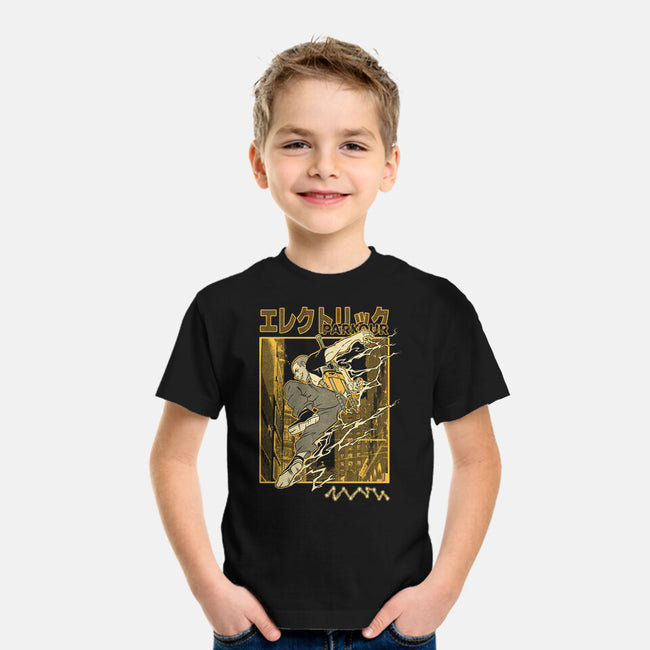 Electric Parkour-Youth-Basic-Tee-Henrique Torres