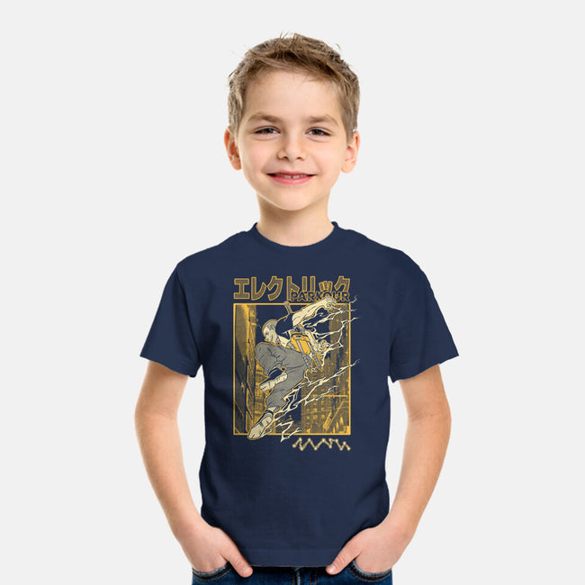Electric Parkour-Youth-Basic-Tee-Henrique Torres