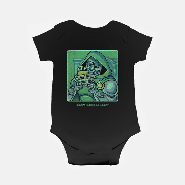 Doom Scroll Of Doom-Baby-Basic-Onesie-grevalra
