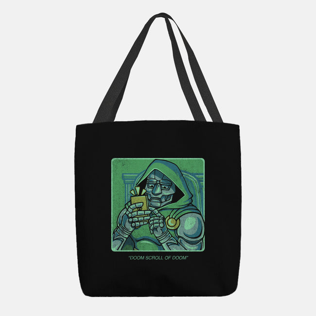 Doom Scroll Of Doom-None-Basic Tote-Bag-grevalra