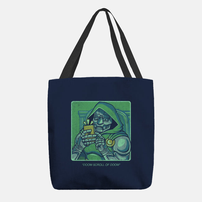 Doom Scroll Of Doom-None-Basic Tote-Bag-grevalra