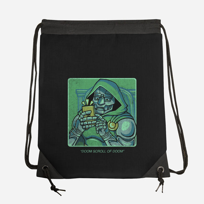 Doom Scroll Of Doom-None-Drawstring-Bag-grevalra