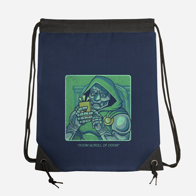 Doom Scroll Of Doom-None-Drawstring-Bag-grevalra