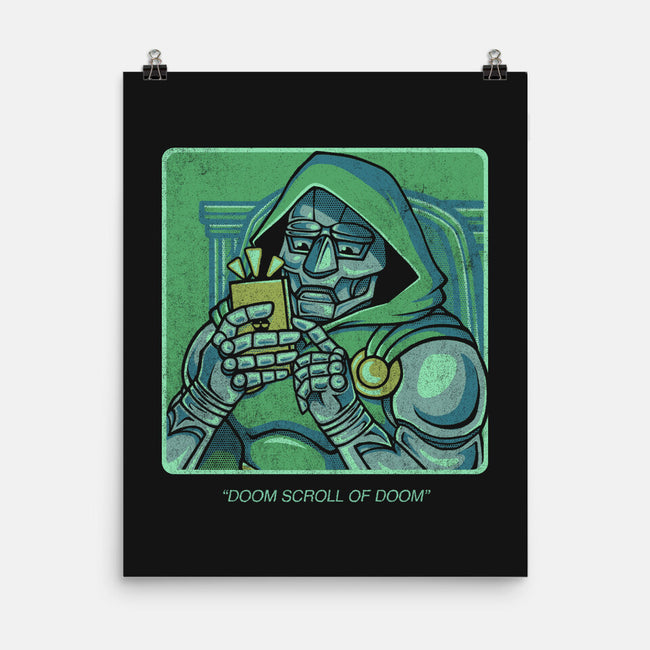 Doom Scroll Of Doom-None-Matte-Poster-grevalra