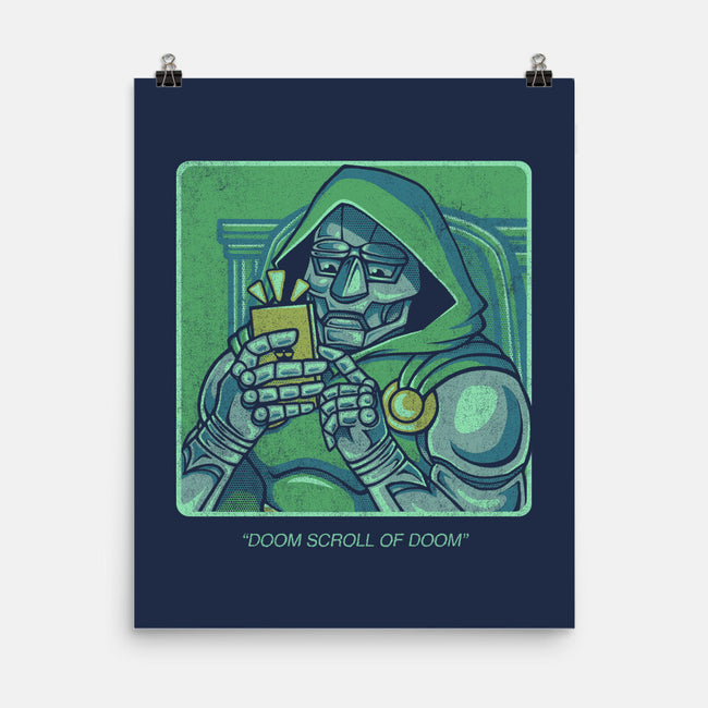 Doom Scroll Of Doom-None-Matte-Poster-grevalra