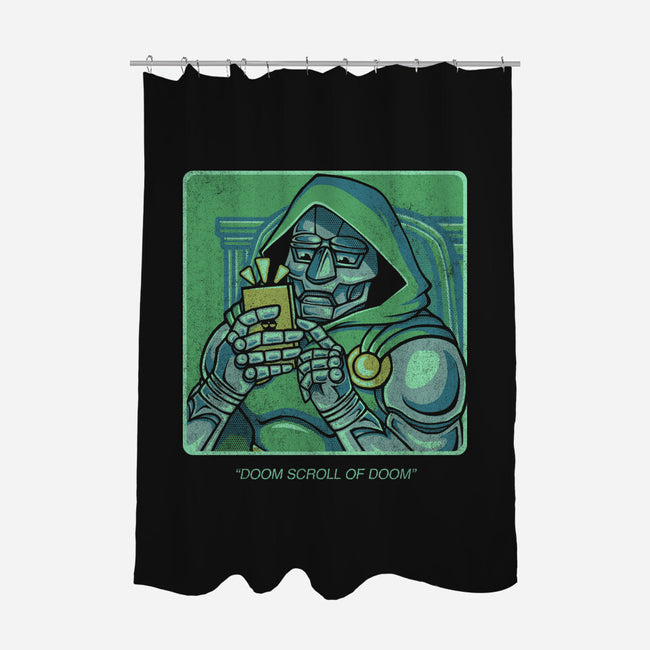 Doom Scroll Of Doom-None-Polyester-Shower Curtain-grevalra