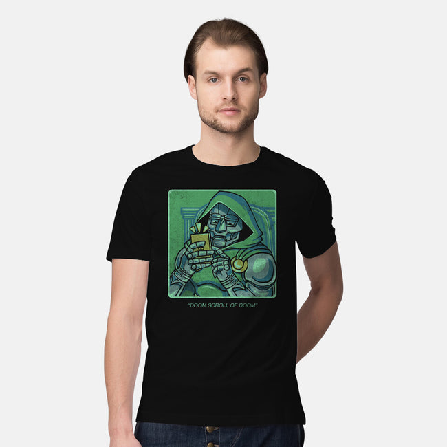Doom Scroll Of Doom-Mens-Premium-Tee-grevalra