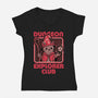 RPG Mage Cat-Womens-V-Neck-Tee-Studio Mootant